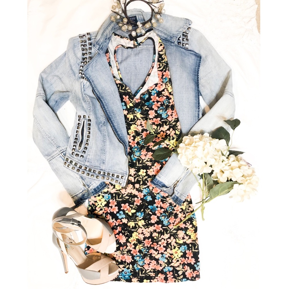 💐Material Girl Floral Heart Shaped Dress